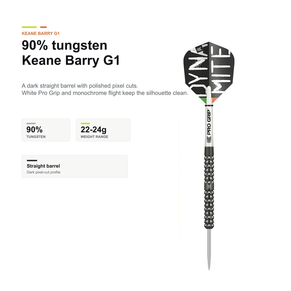 Target Keane Barry G1 90% 90% tungsten profile