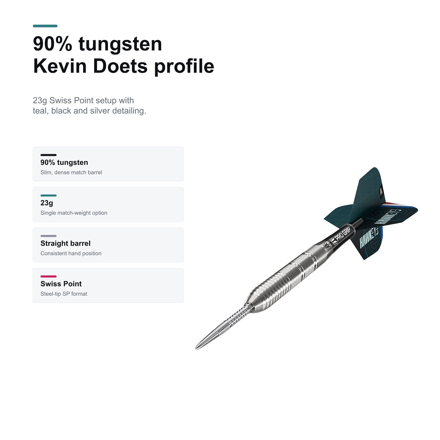 Target Kevin Doets 90% SP tungsten profile