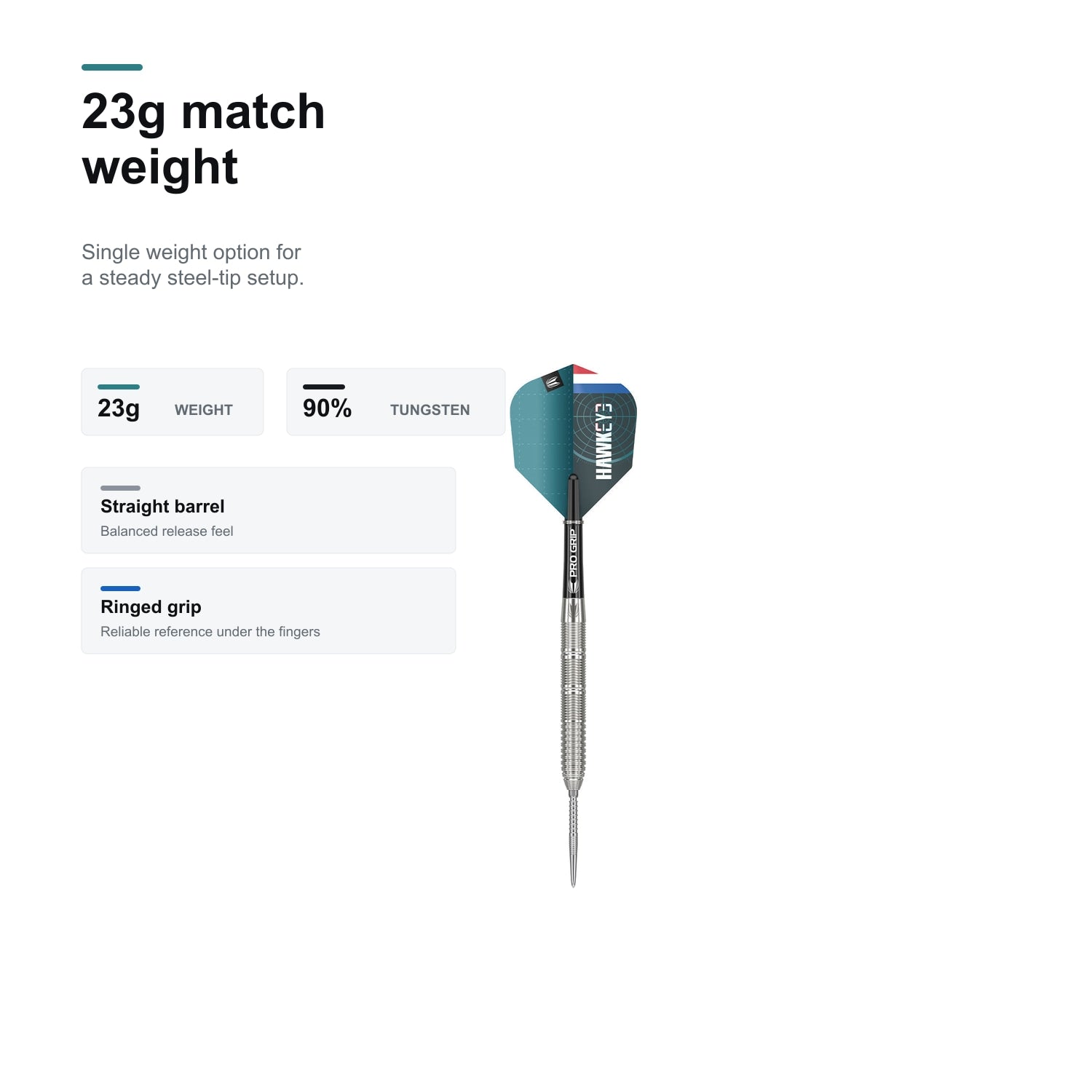 Target Kevin Doets 90% SP 23g match weight