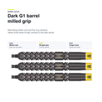 Target Luke Littler G1 90% Swiss Tip dark G1 barrel detail