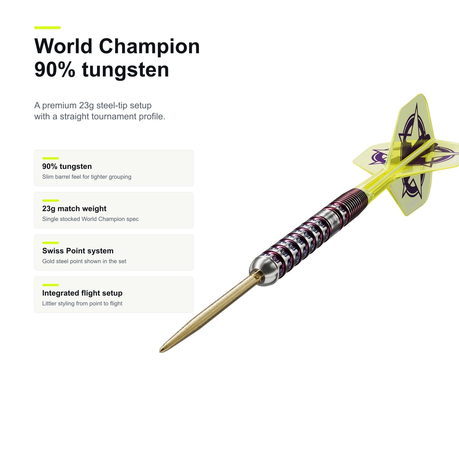 Target Luke Littler 90% SP World Champion 2025 Edition 90% tungsten image
