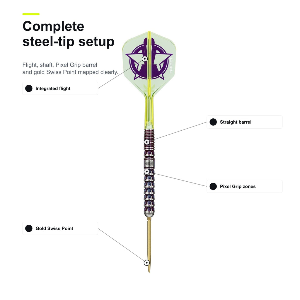 Target Luke Littler 90% SP World Champion 2025 Edition complete steel-tip setup image