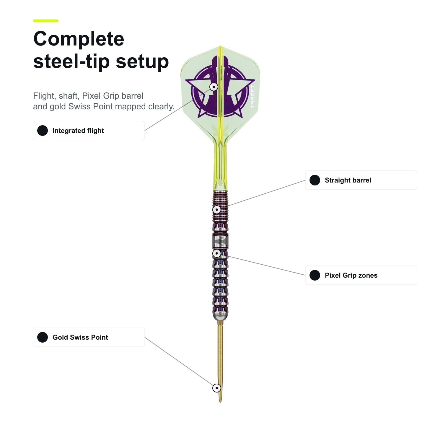 Target Luke Littler 90% SP World Champion 2025 Edition complete steel-tip setup image