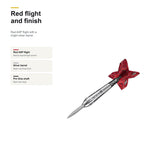 Target Nathan Aspinall 90% red flight and finish