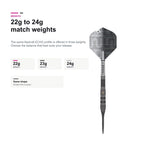 Target Nathan Aspinall ECHO 90% Swiss Point 22g 23g 24g match weights