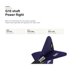 Target Phil Taylor Power 9Five 95% Swiss G10 shaft and purple flight detail image