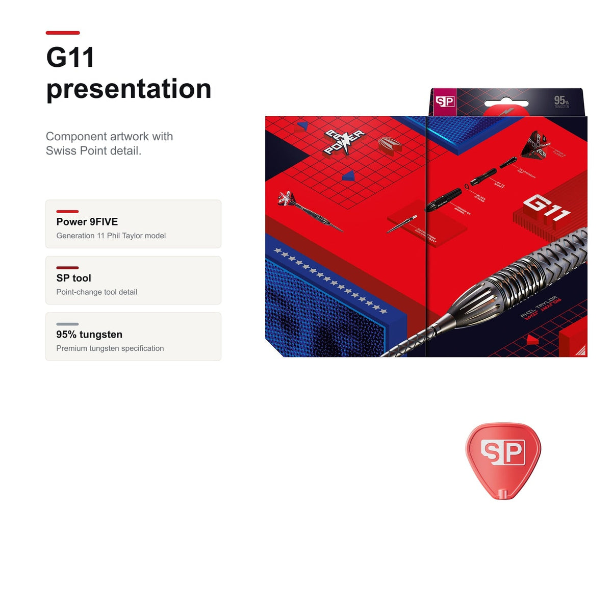 Target Phil Taylor Raw Power G11 95% SP presentation image