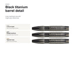 Target Power Taylor 8Zero Black B black titanium barrel detail