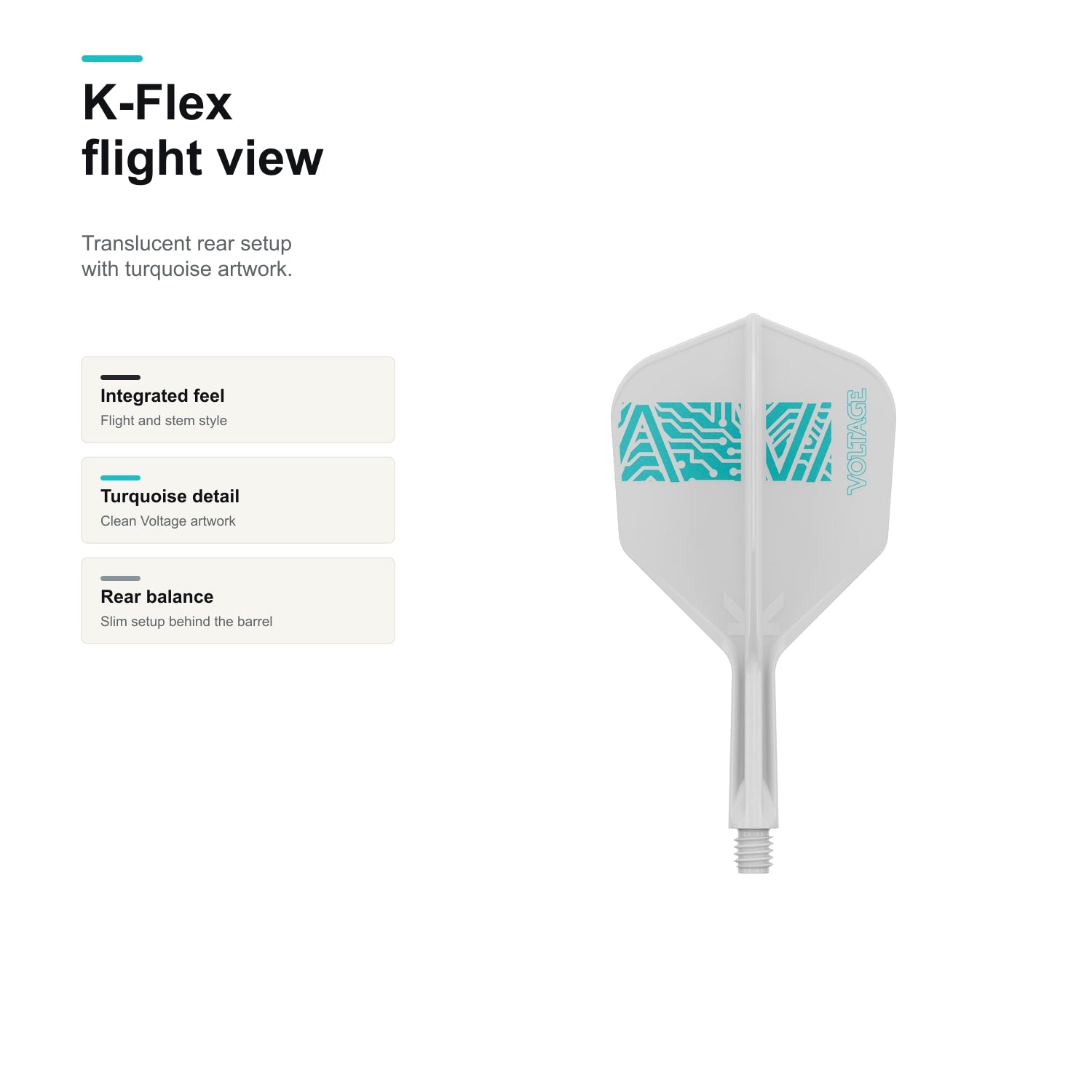 Target Rob Cross 95K 95% Swiss K-Flex flight view