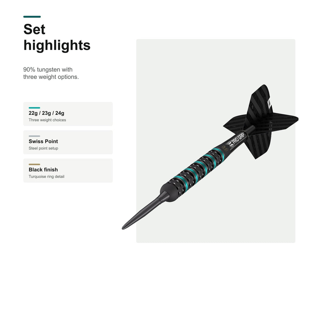 Target Rob Cross Black 90% Swiss set highlights image
