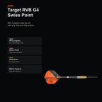 Target Raymond van Barneveld G4 RVB 95% Swiss product profile