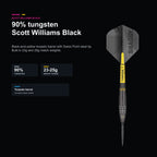 Target Scott Williams Black 90% Swiss tungsten profile