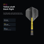 Target Scott Williams Black 90% Swiss flight and shaft finish