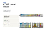 Unicorn CODE Gary Anderson darts 90% barrel detail