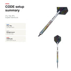 Unicorn CODE Gary Anderson darts 90% setup summary