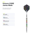Unicorn CODE James Wade darts 90% - product profile