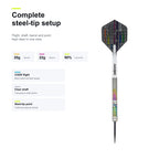 Unicorn CODE James Wade darts 90% - complete steel-tip setup