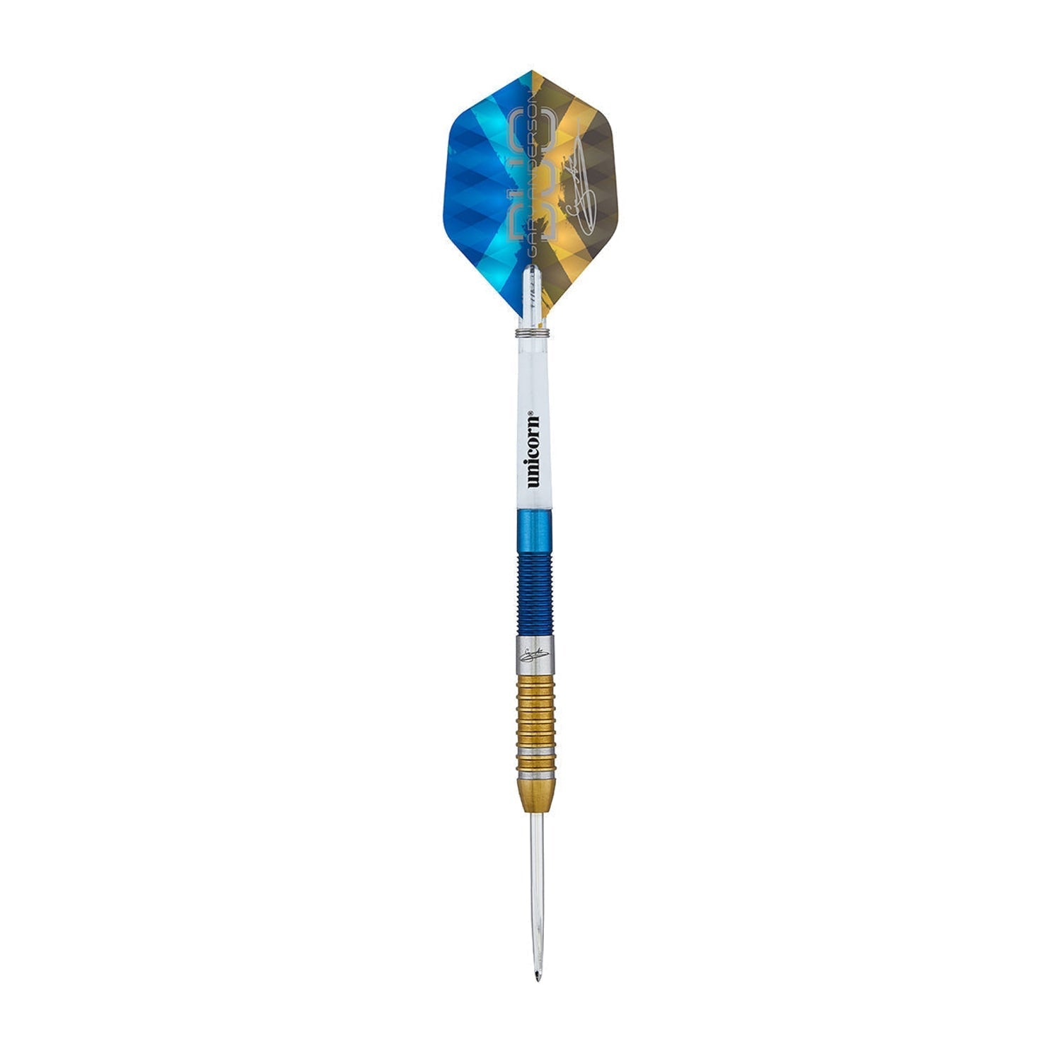 Unicorn Gary Anderson Duo 90% steel tip darts primary product image