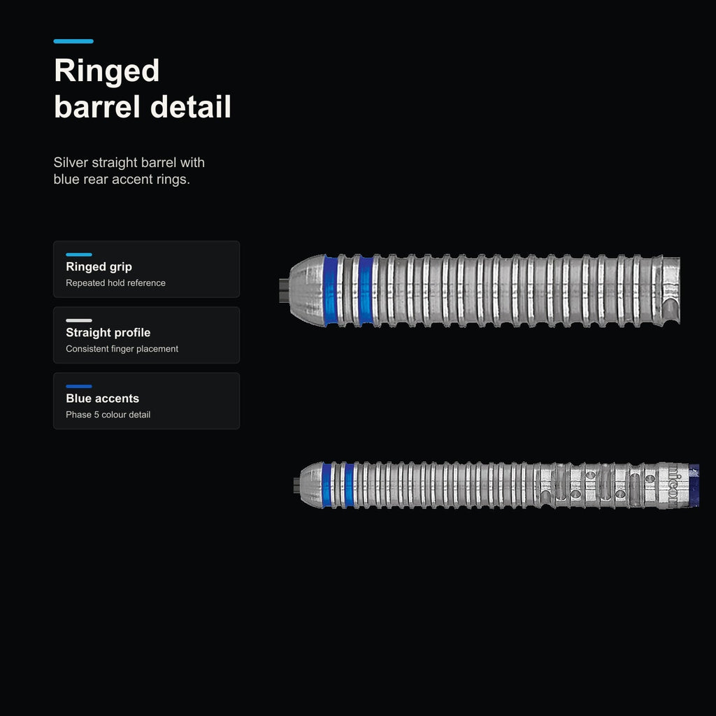 Unicorn W.C. Gary Anderson Phase 5 90% ringed barrel detail