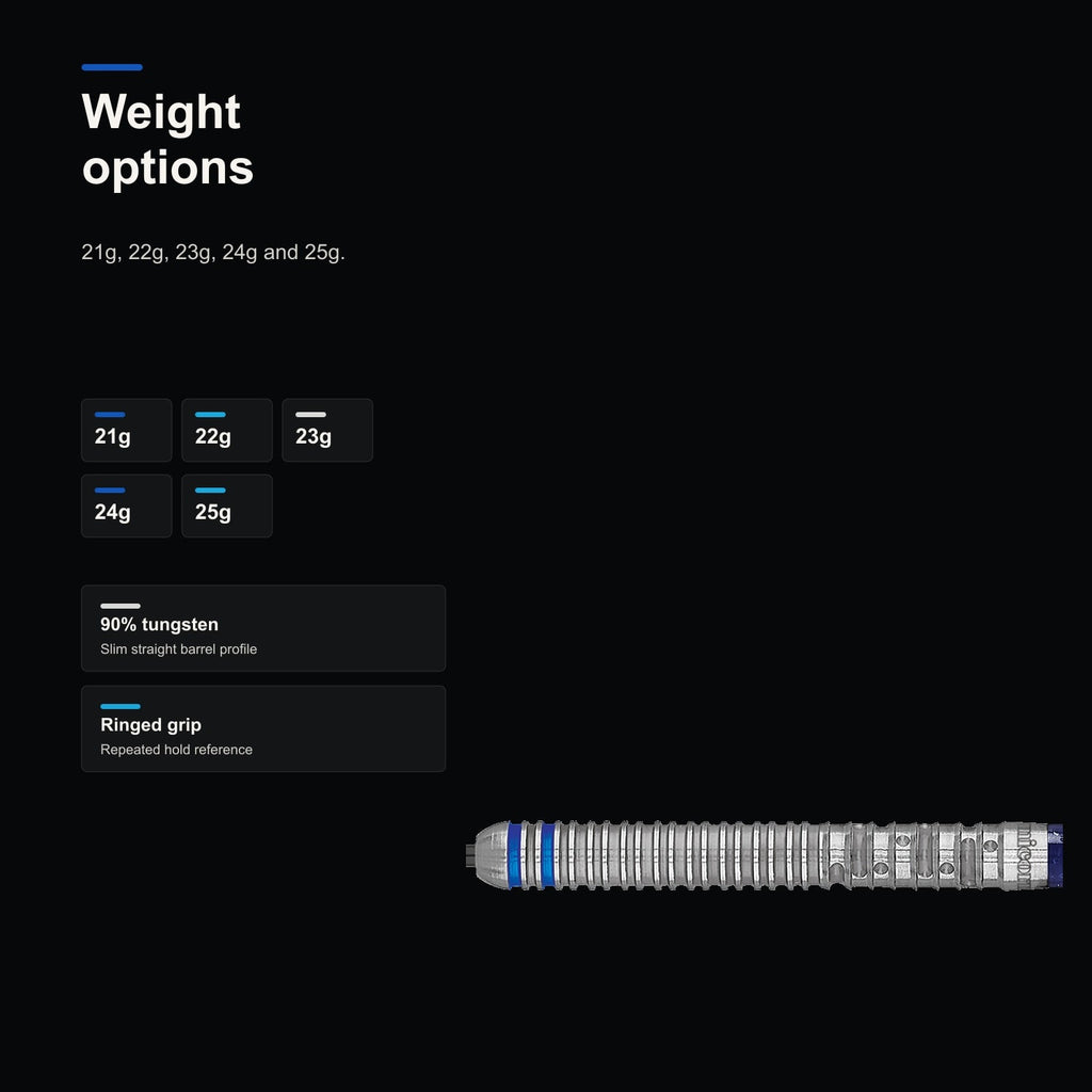 Unicorn W.C. Gary Anderson Phase 5 90% weight options