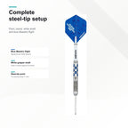 Unicorn Ian White Maestro Phase 2 90% darts complete steel-tip setup