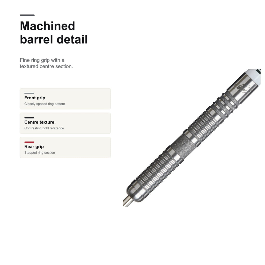 UNICORN James Wade Phase 4 90% machined barrel detail