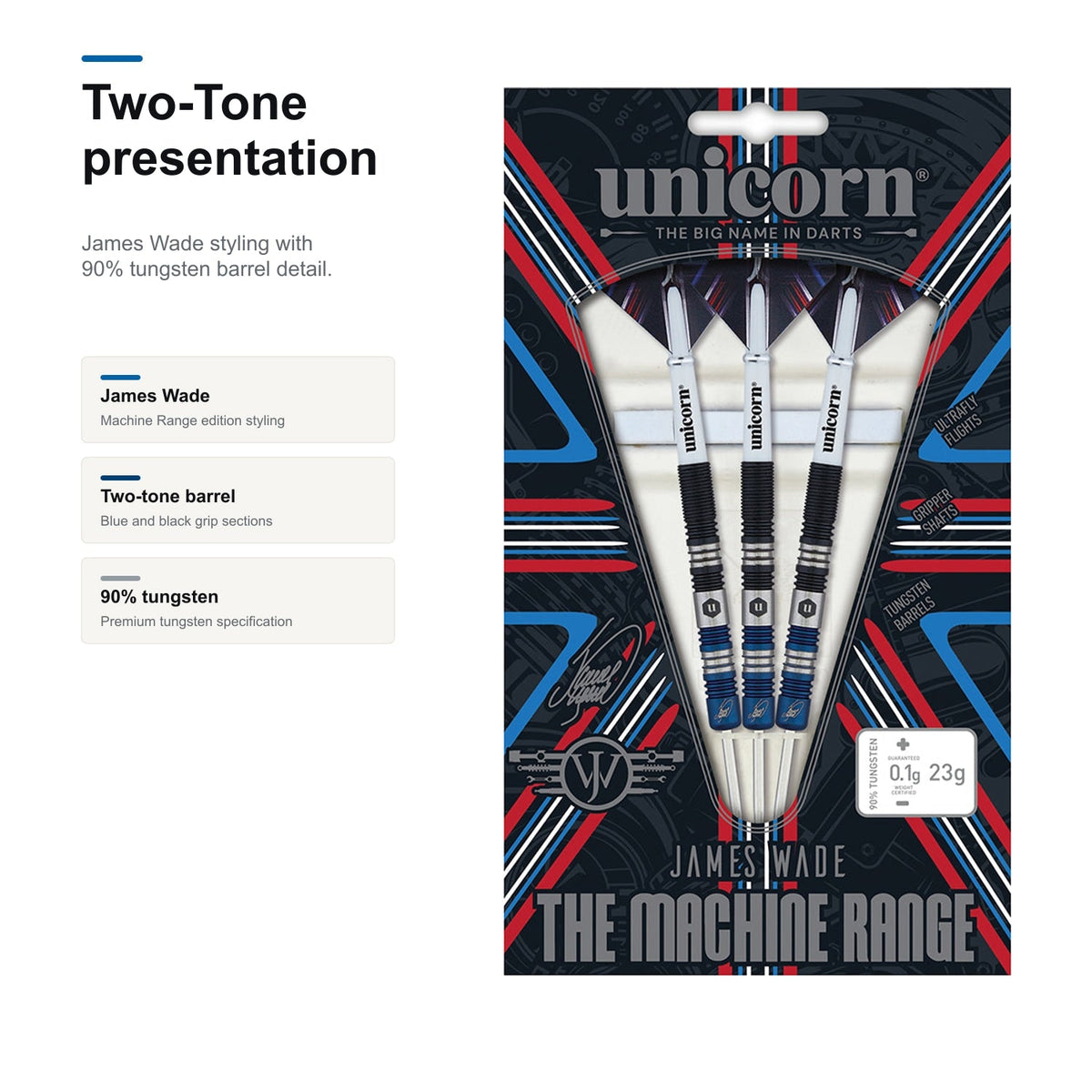 Unicorn James Wade Two-Tone 90% presentation image