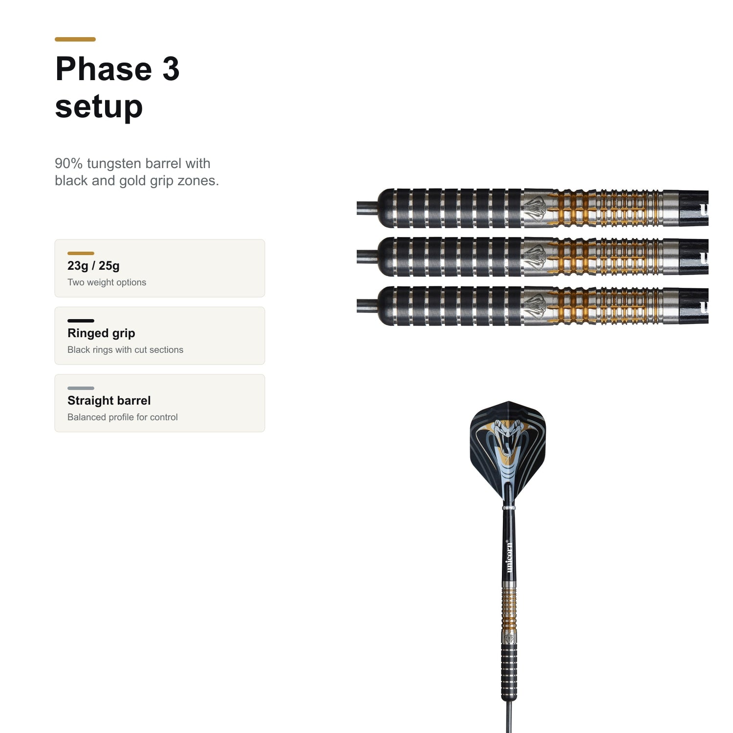 Unicorn Jeffrey de Zwaan Phase 3 90% setup summary