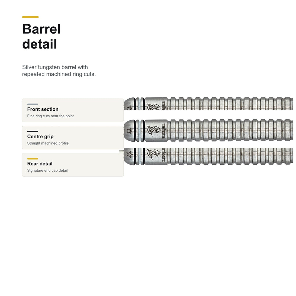 Unicorn Maestro Chris Dobey 90% barrel detail