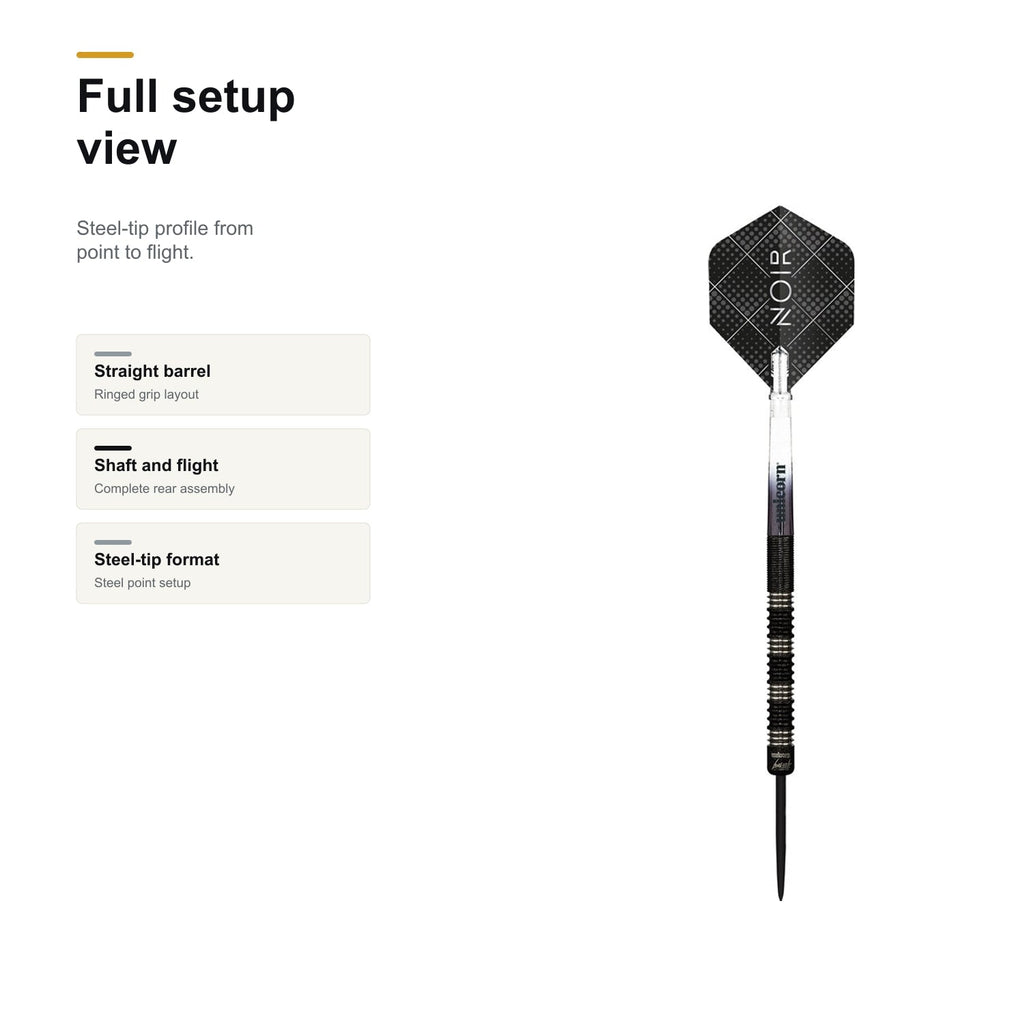 Unicorn Premier Noir James Wade 90% full setup view