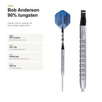 Unicorn W.C Bob Anderson 90% tungsten steel tip darts feature image