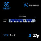 Winmau Vincent Van Der Voort 90% Darts GW Darts