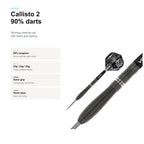 Winmau Callisto 2 90% Darts 90 tungsten profile