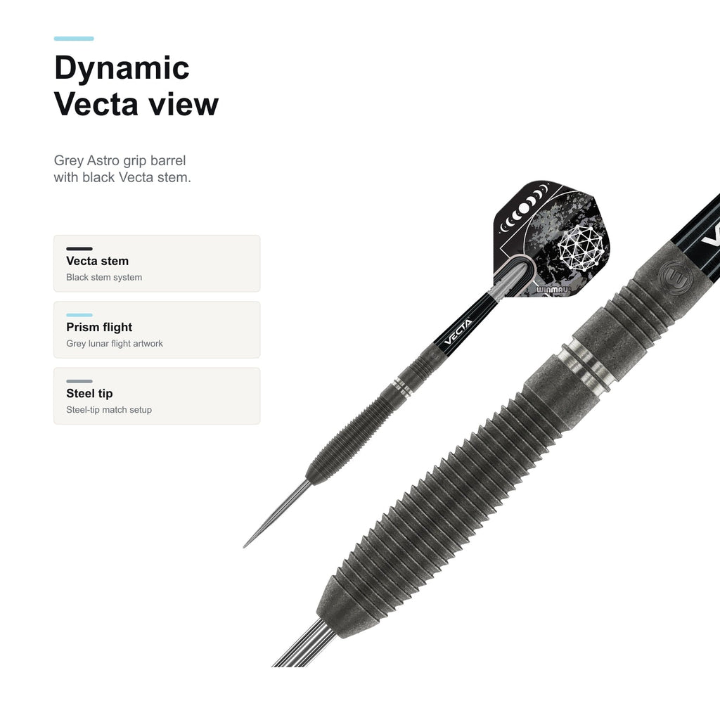 Winmau Callisto 2 90% Darts Dynamic Vecta view