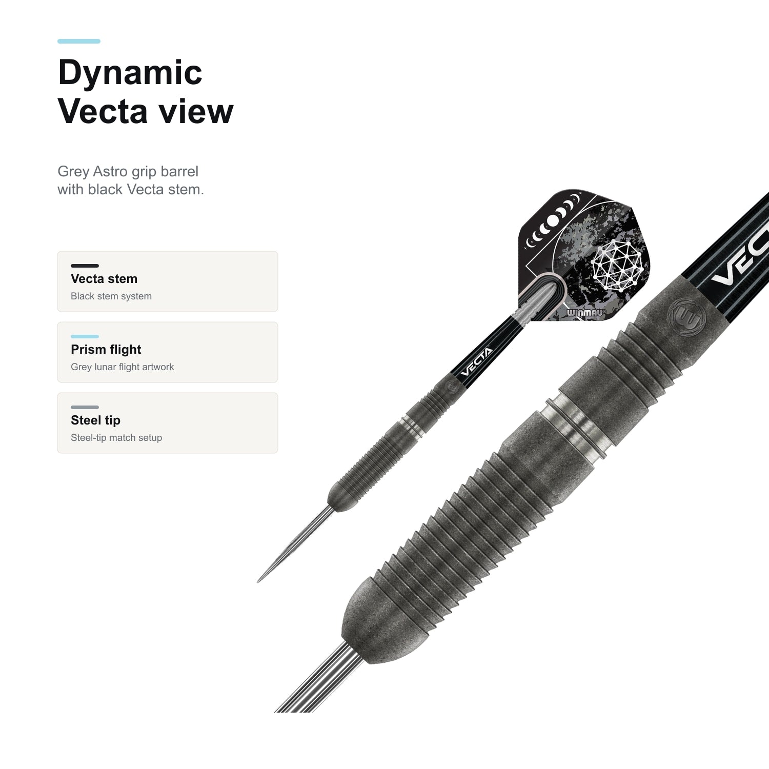 Winmau Callisto 3 90% Darts Dynamic Vecta view
