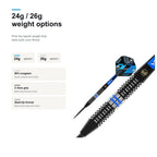 Winmau Galactics 90% Darts 24g and 26g weight options