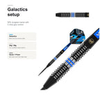 Winmau Galactics 90% Darts setup details