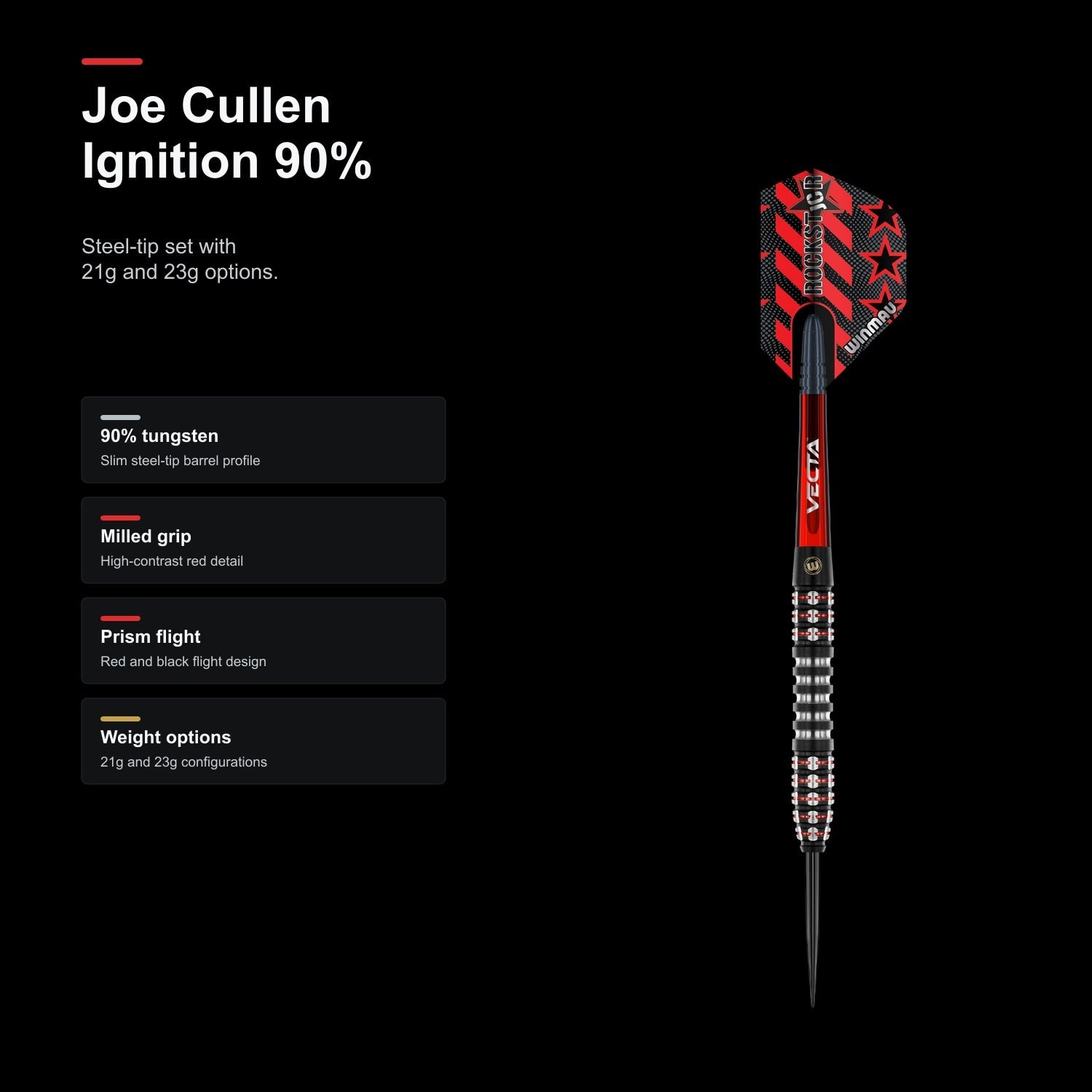 Winmau Joe Cullen Ignition Series 90% product profile image
