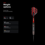 Winmau Joe Cullen Ignition Series 90% weight options image