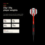 Winmau Joe Cullen Pro-Series 85% 23g and 25g player weights