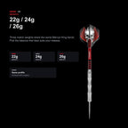 Winmau Mervyn King 90% 22g 24g 26g match weights