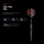 Winmau Mervyn King S.E. 90% 22g 24g 26g match weights