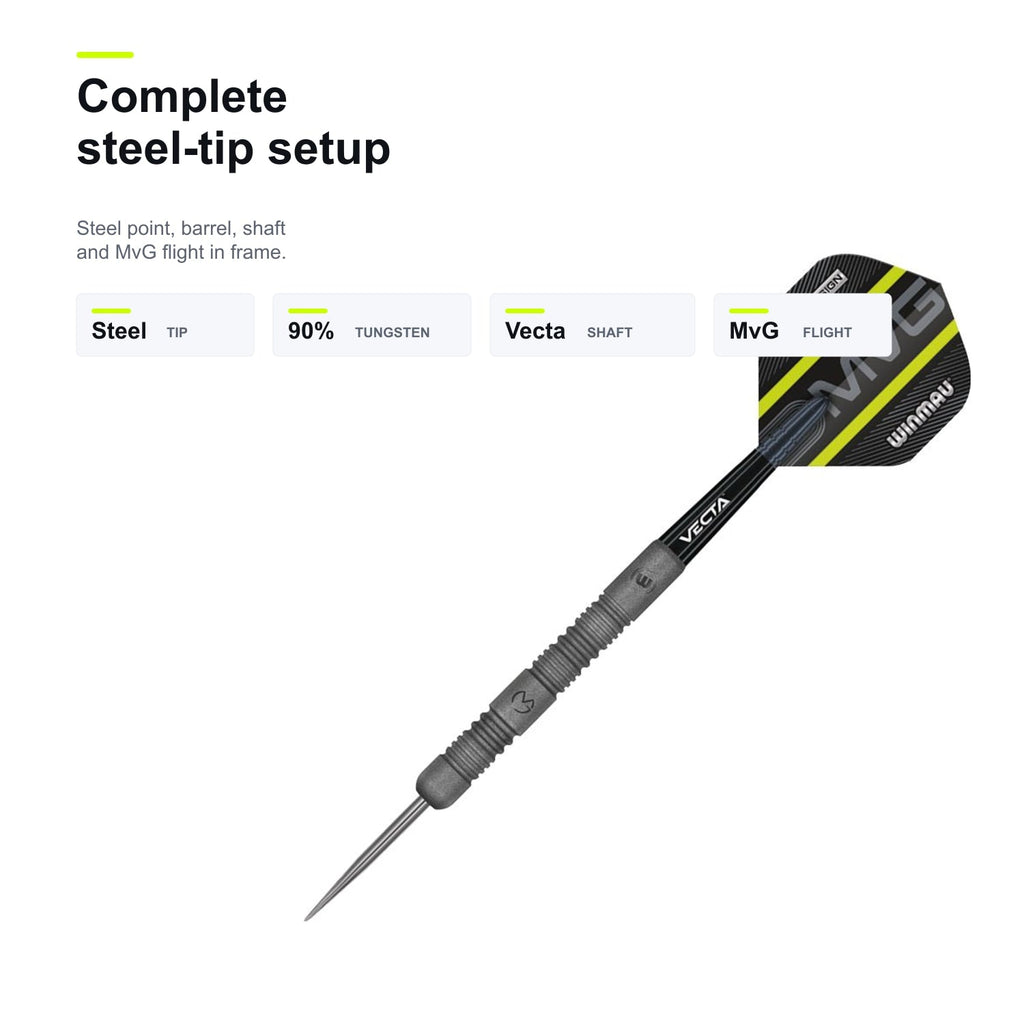 Winmau MvG Exact 90% complete steel-tip setup image