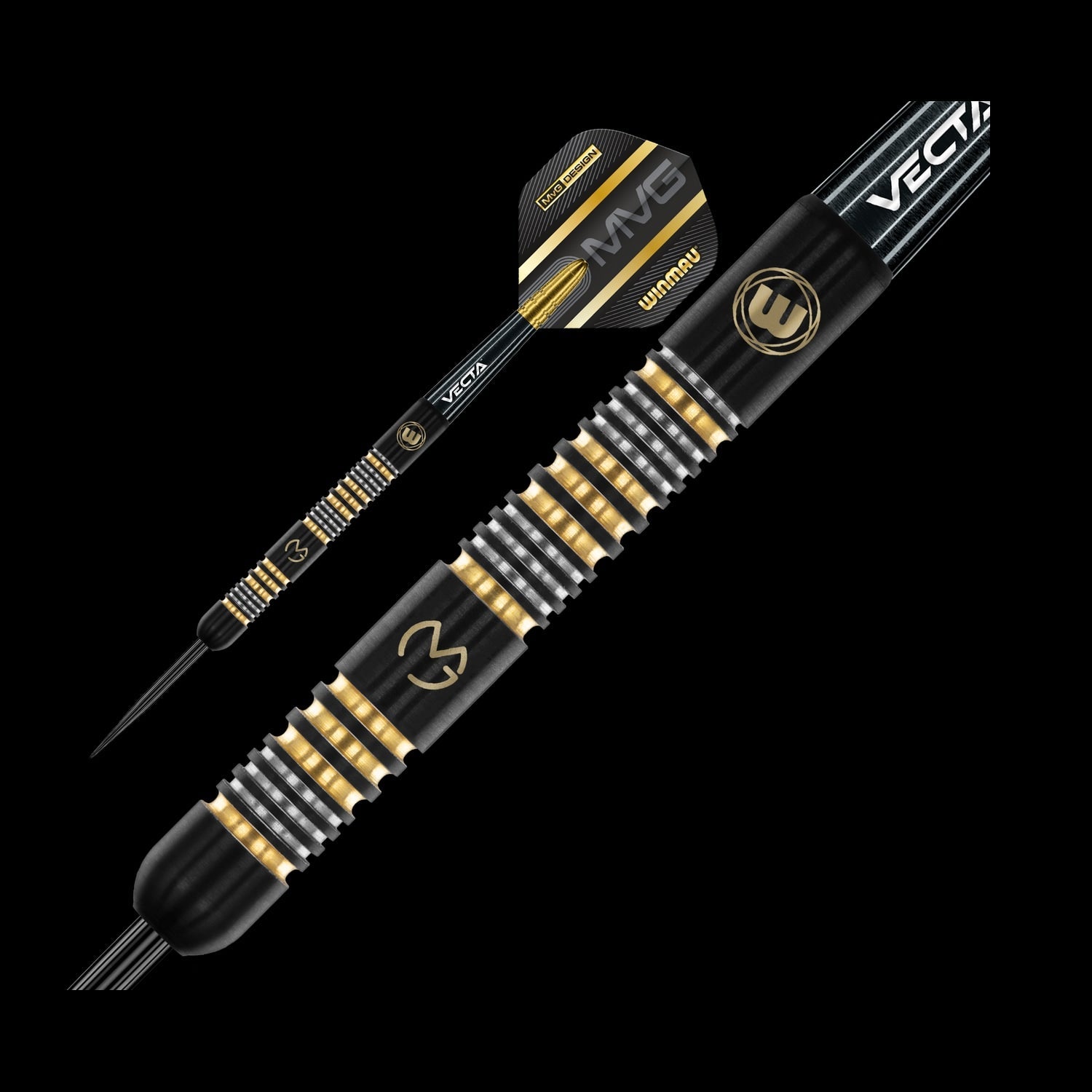 Winmau MvG Trilogy 90% Tungsten Alloy Steeltip darts primary product image