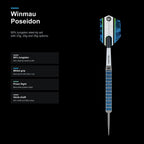 Winmau Poseidon 90% tungsten darts product profile