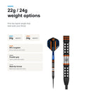 WINMAU Scott Waites 90% Darts 22g and 24g weight options