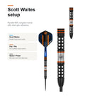 WINMAU Scott Waites 90% Darts setup details