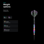 Winmau Simon Whitlock 90% Urban Grip Darts weight options