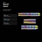 Winmau Simon Whitlock World Cup 90% barrel detail