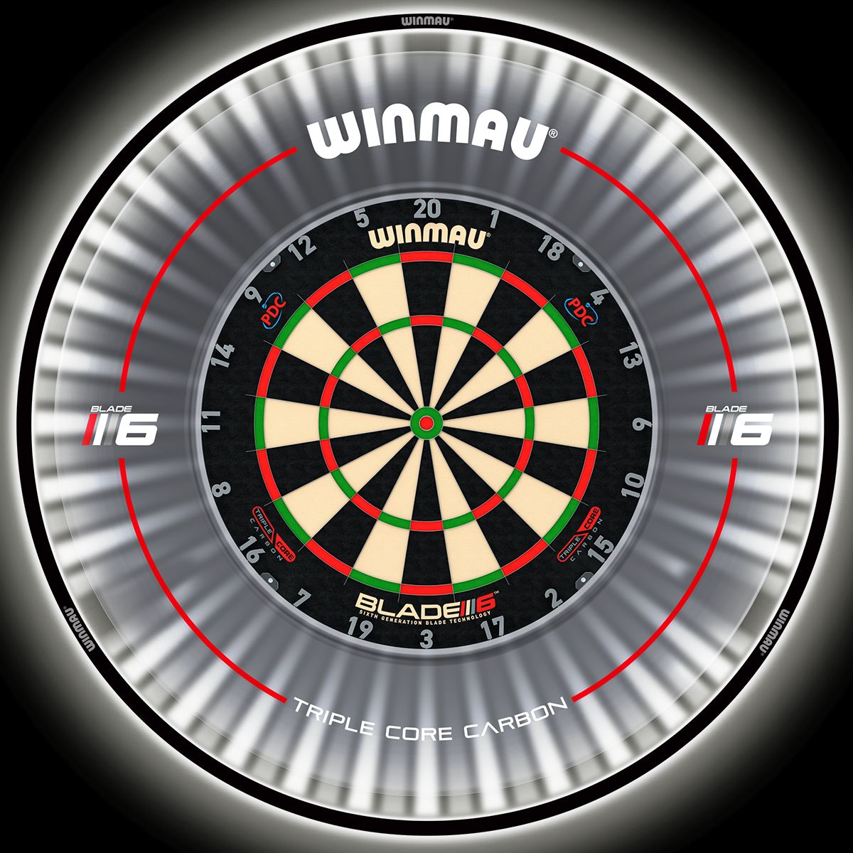 Winmau Plasma Dartboard Light GW Darts